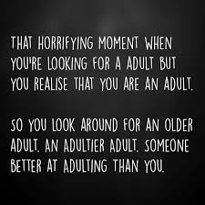 #Adulting